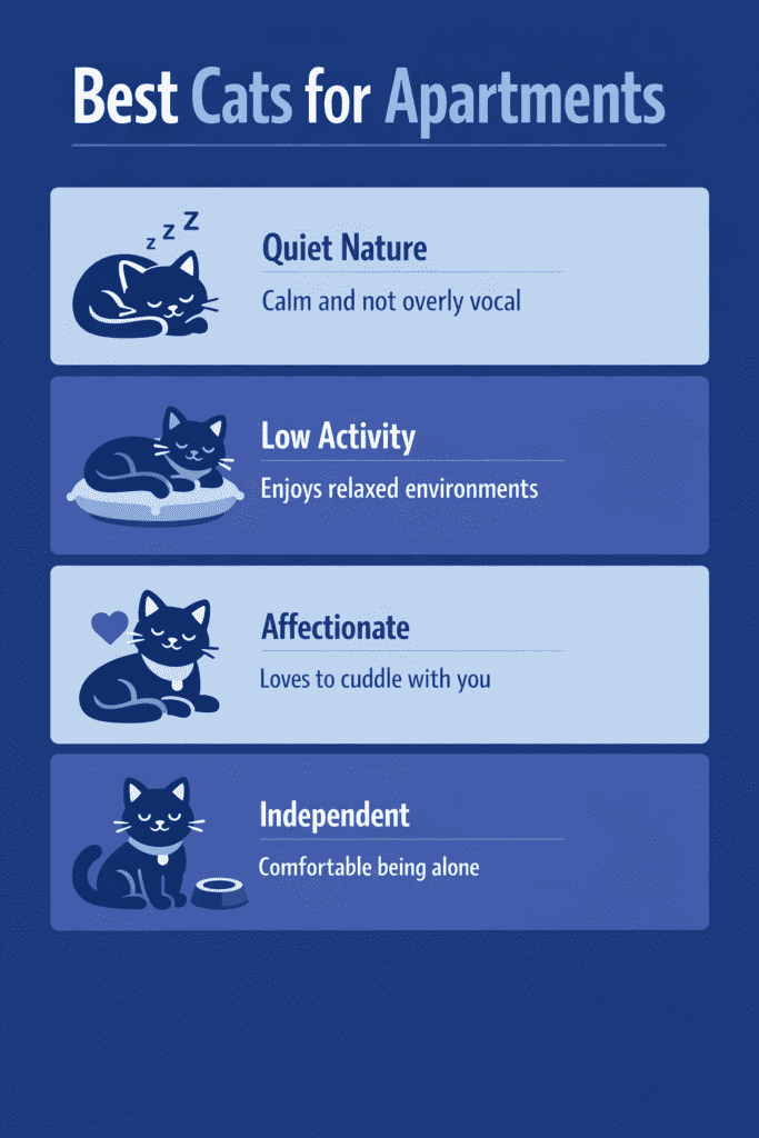 best cats for apartments