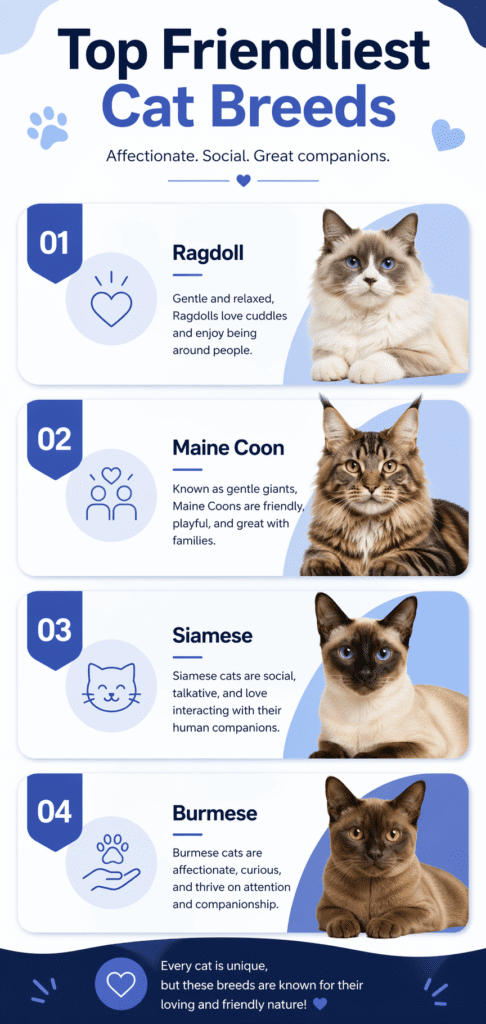 friendliest cat breeds